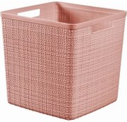 Curver Úložný kôš JUTE 17L, ružový