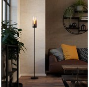 Eglo 44004 - Stojacia lampa TOOTHILL 1xE27/40W/230V čierna