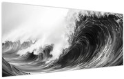 Obraz - Maľba vĺn (120x50 cm)