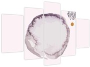 Obraz - Fialový minimalizmus N⁰4 (150x105 cm)