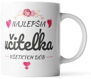 Sablio Hrnek Nejlepší učitelka všech dob - 200 ml - espresso