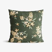 Goldea bavlnená obliečka na vankúš - marhuľové kvety 40 x 40 cm