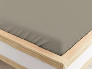 Napínacia plachta z mikrovlákna béžová 90 x 200 cm