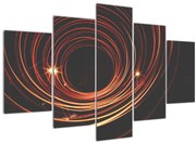 Obraz abstraktných liniek (150x105 cm)