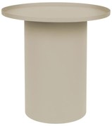 Kovový okrúhly odkladací stolík ø 45,5 cm Sverre – White Label