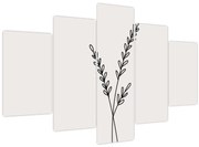 Obraz - Lúčny kvet N⁰2 (150x105 cm)