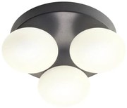 Redo 01-4308 - LED Kúpeľňové stropné svietidlo OVUM 3xLED/5W/230V IP44 čierne