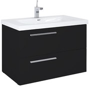 Skrinka Royal 90 2S čierna matt