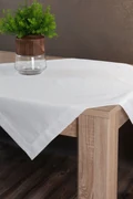 OBRUS ELIZA 85X85 CM BIELY