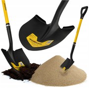 CROWNMAN Ostrá lopata na kopanie, 102 cm