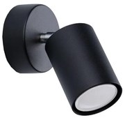 Sollux SL.1126 - Nástenné bodové svietidlo LEMMI 1xGU10/40W/230V čierna