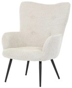 Autronic BONTEC Kreslo ušiak, béžová látka, AK-W1206 CRM2 Farba: Béžová