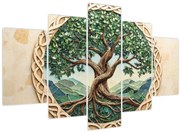 Obraz – Prepletený strom života (150x105 cm)