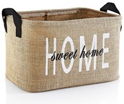Úložný košík z juty 30x22x30 cm – Mioli Decor