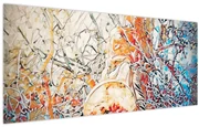 Obraz - Mozaiková abstrakcia (120x50 cm)