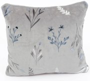 Obliečka na vankúšik mikroplyš Exclusive 40 × 40 cm - Chloe sivá