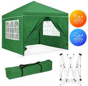 Záhradný pavilónový stan 3x3 m, automaticky rozkladací, MultiGarden
