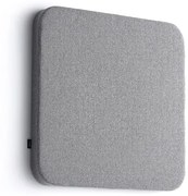 Akustický panel POLY, s oblými rohami, 600x600x56 mm, nástenný, fialová