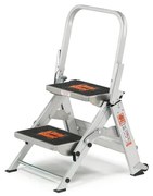 Skladacie schodíky GRADUAL, výška 460 mm