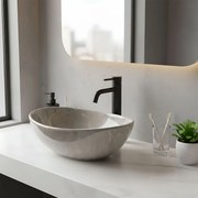 Rea Sofia Mini, umývadlo na dosku 350x260x125 mm, imitácia kameňa - kashmir, REA-U9238