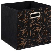 Úložný box Harmony, 31x31x31 cm, čierna