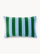 Zamatový patchwork poťah na vankúš Remus