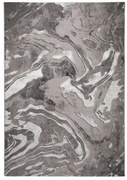 Koberec v sivo-striebornej farbe 160x230 cm Marbled – Flair Rugs
