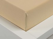 XPOSE® Jersey plachta Exclusive - béžová 160x200 cm