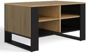 Konferenční stolek LAWA Modern 4P Slim dub artisan/černý
