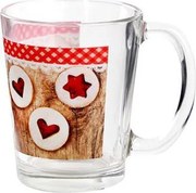 Sklenený hrnček LINECKÉ 310 ml