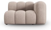 Béžový modul pohovky (pravý roh) Lupine – Micadoni Home