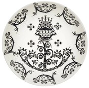 Hlboký tanier Taika deco 20cm, čierny