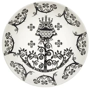 Hlboký tanier Taika deco 20cm, čierny