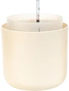 Plastia Samozavlažovací kvetináč Tolita Air krémová, pr. 19 cm, pr. 19 cm