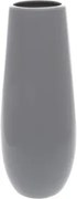 Váza Luna 30 cm, šedá%