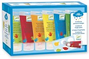 Prstové farby v tube – 6 ks