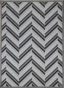 Koberec Lagos 1088 GREY – sivý obdĺžnik so vzorom Rozmer: 200x290 cm