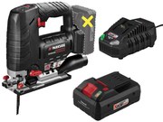 Parkside Performance®  Aku priamočiara píla Ppstda 20-Li A1 + Smart akumulátor 20 V/4Ah + Nabíjačka 20 V/4,5 A  (800011254)