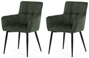 Sada jedálenských stoličiek DCH-P3146 GRN2, 2 ks
