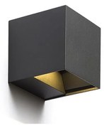 RED-Design Rendl-R12557- LED Vonkajšie nástenné svietidlo CARRE 2xLED/3W/230V IP54