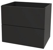 Mereo Ponte, kúpeľňová skrinka 61 cm, Multidecor, Čierna Supermat, MER-CN290SCIPM