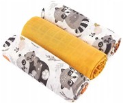 Vulpi Mušelínové látkové plienky Premium 70x80 3v1 Farba: vzor 6