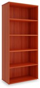 Vysoká skriňa SimpleOffice 80 x 40 x 180 cm, čerešňa