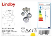 Lindby Lindby - Stropné svietidlo RAVENA 2xE27/40W/230V + 2xE27/25W/230V LW0402