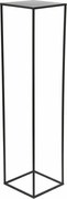 STOJAN NA KVETINÁČ SIMPLE 100X24X24 CM ČIERNA