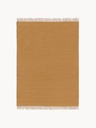 Ručne tkaný vlnený koberec so strapcami Liv