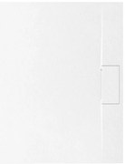 Vanička štvorcová Bazalt white 90x90