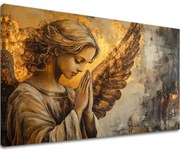 Obrazy anjelov Modlitba svetla | 100% originál domaľovaný akrylom