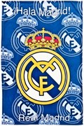 Coral fleece deka FC Real Madrid - motív Hala Madrid! - 100 x 150 cm