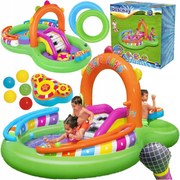 Vodné Detské Ihrisko Nafukovací Bazén Fontána Šmýkačka Hračky